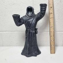 Mad Monk Gothic Resin Candle Holder