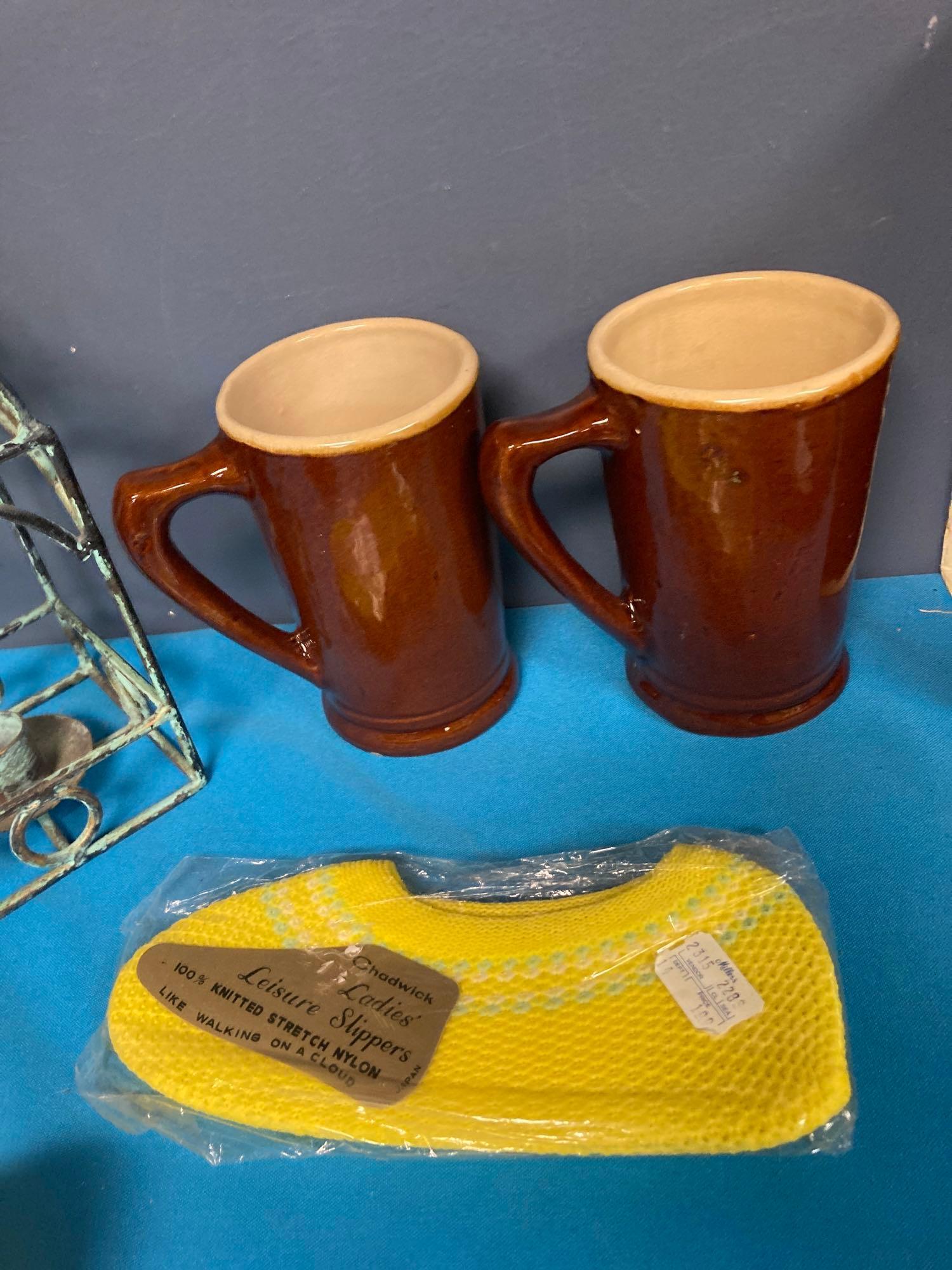 New Ralph Lauren Polo mugs Pottery Barn mugs MCM ashtray more