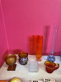 Salt and pepper sets glass vases salt cellars more