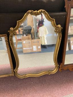 3 vintage mirrors