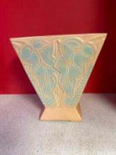 Hull Art pottery vase 11 inches tall