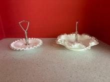 Fenton candy nut dishes