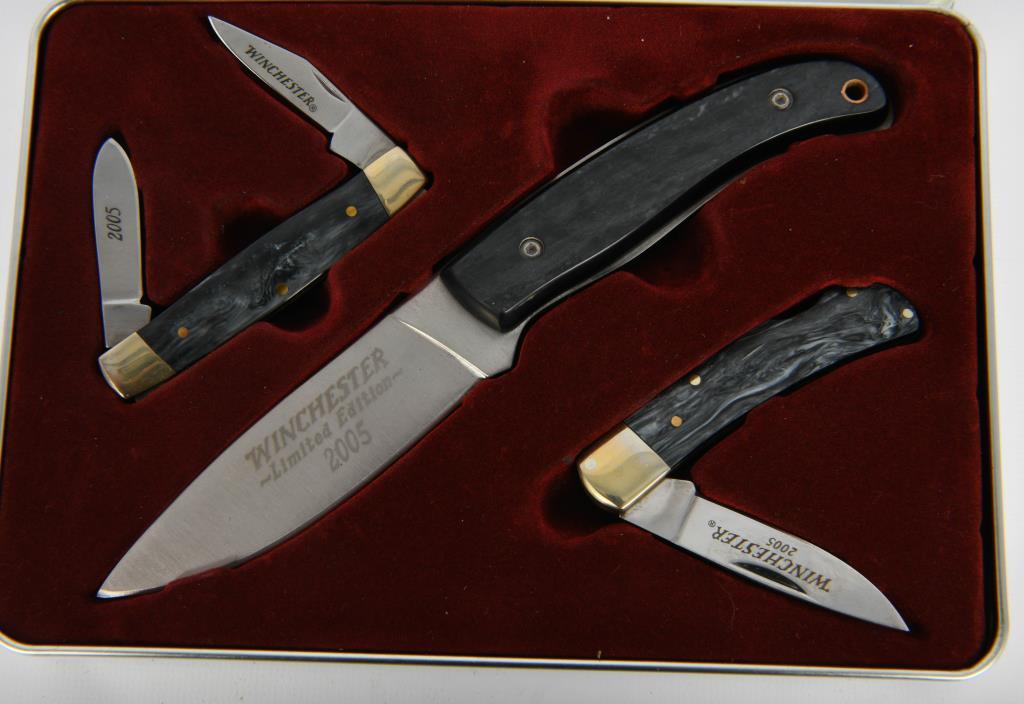 Winchester 2005 LE Collector Knife Set