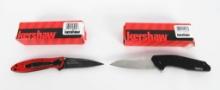 (2) New Kershaw Folding Pocket knives