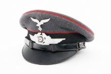 WWII GERMAN LUFTWAFFE FLAK ARTILLERY NCO VISOR CAP