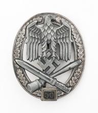WWII GERMAN GENERAL ASSAULT BADGE 50 CLASS BADGE