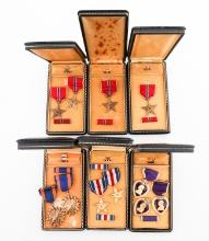 WWII US ARMED FORCES MEDALS & RIBBONS
