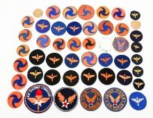 WWII US ARMY AIR CORPS & AIR FORCES PATCHES