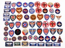 WWII USAAF INSTRUCTOR & COMMAND PATCHES