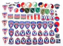 COLD WAR US ARMED FORCES MAAG & COMMAND PATCHES