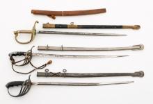 MINIATURE US & JAPANESE SWORDS
