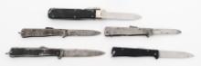 WWII - COLD WAR GERMAN GRAVITY & MERCATOR KNIVES