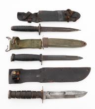 WWII - COLD WAR US UTILITY & CUSTOM KNIVES