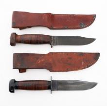 WWII USN MK1 UTILITY KNIVES by PAL & H. BOKER & CO
