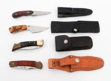 FOLDING & FIXED BLADE HUNTING & SKINNER KNIVES