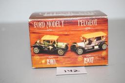 Collector's Set Of Classic Car Miniatures, Cars Not Verified