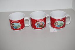 Cambell's Soup Mugs, 2002, Campbell Soup Company, 2-#31881, #31981, 3 1/2" x 4" Round