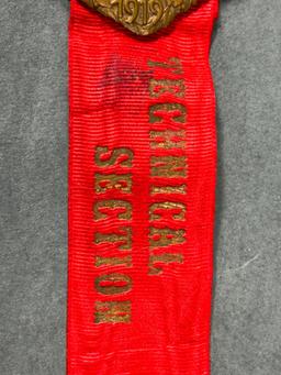 WWI 1919 INTER-ALLIED GAMES MEDAL - RIBBON