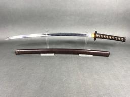 EARLY JAPANESE KATANA SAMURAI SWORD ACTIVE HAMON