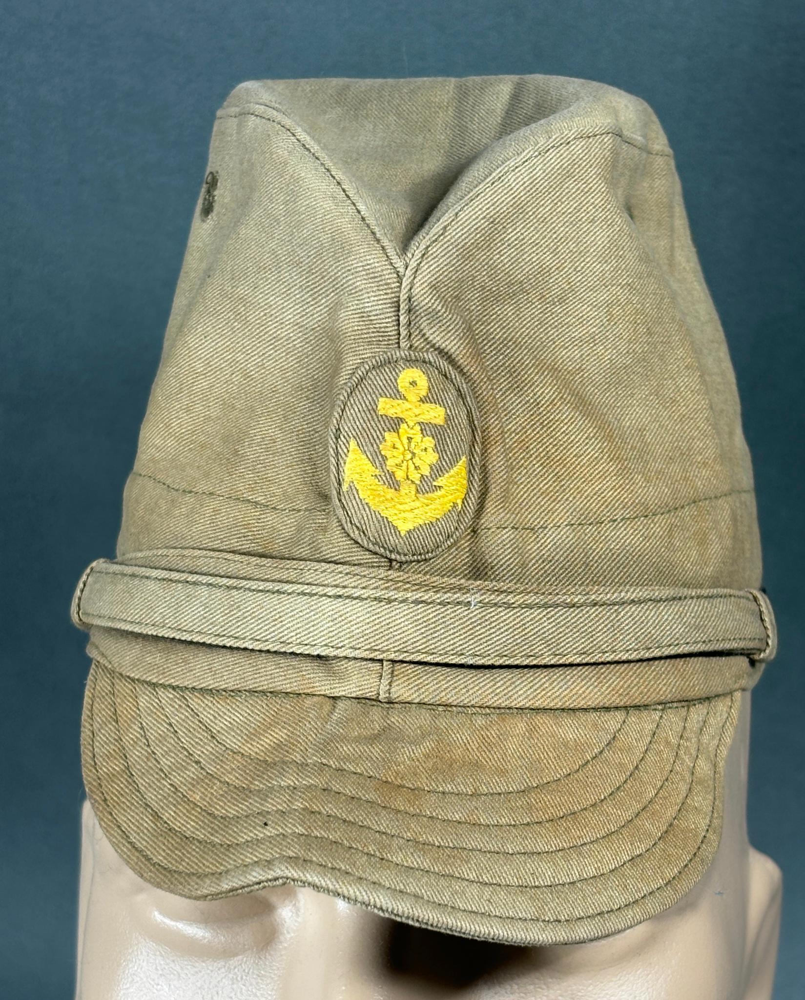 WWII IMPERIAL JAPANESE NAVY IJN PETTY OFFICER CAP