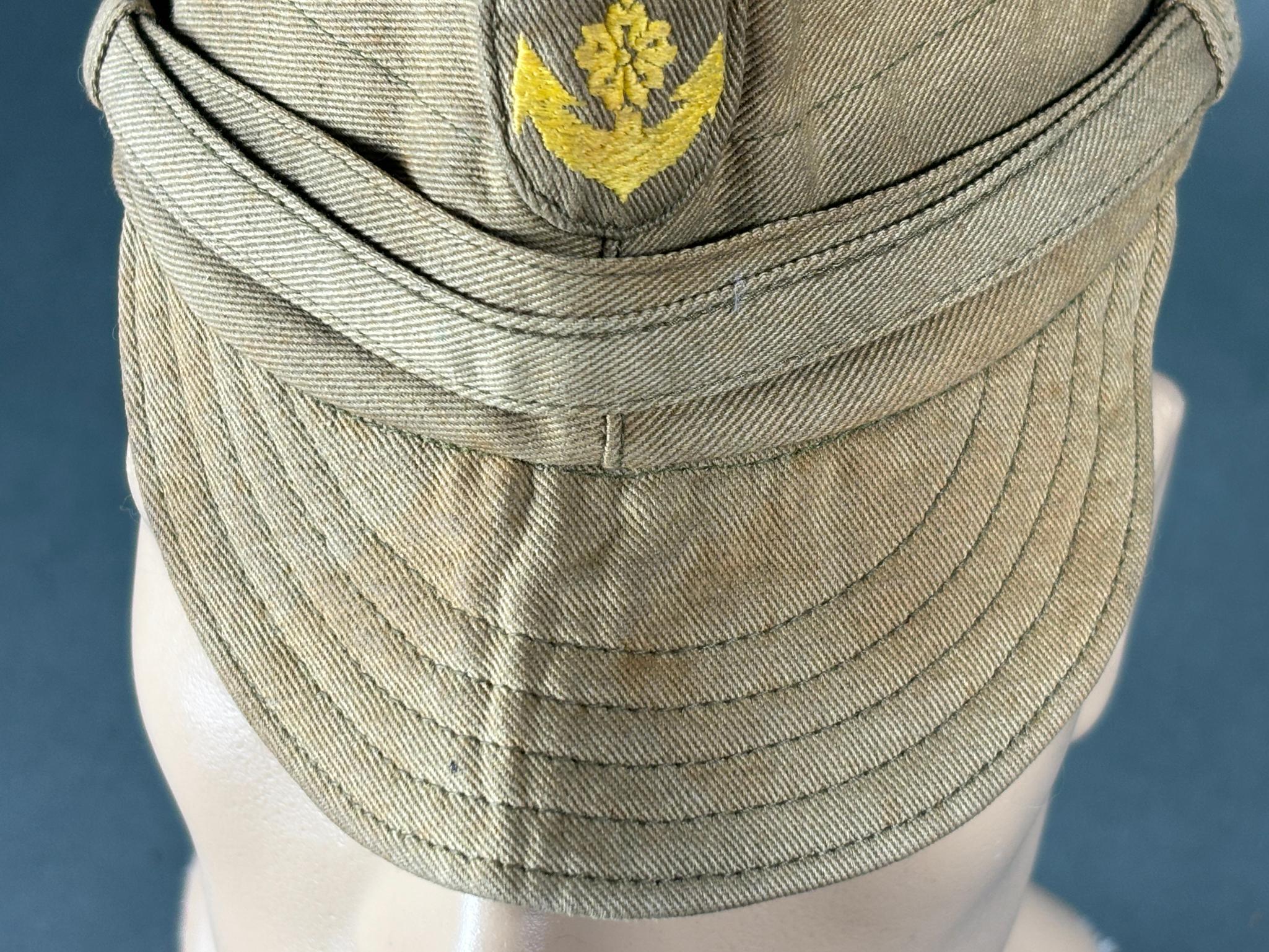 WWII IMPERIAL JAPANESE NAVY IJN PETTY OFFICER CAP
