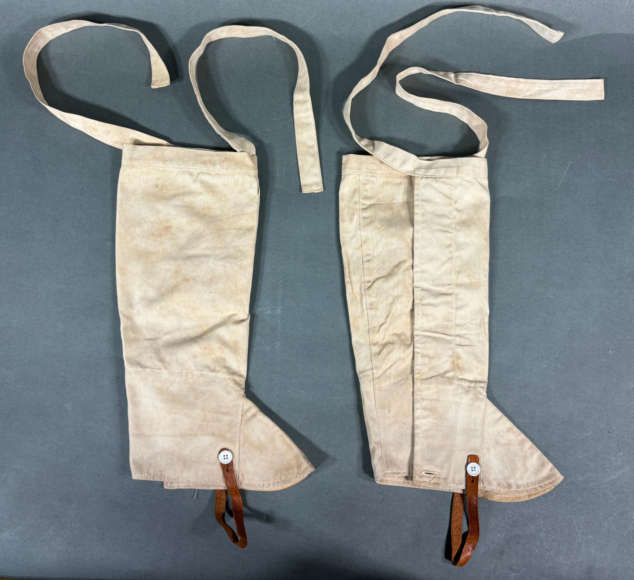 WW2 JAPANESE SPECIAL NAVAL LANDING FORCE GAITERS