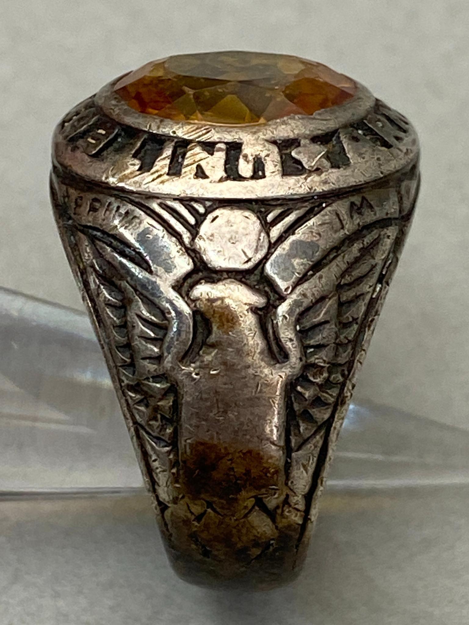 WWII U.S. ARMY 10TH MOUNTAIN DIVISION RING