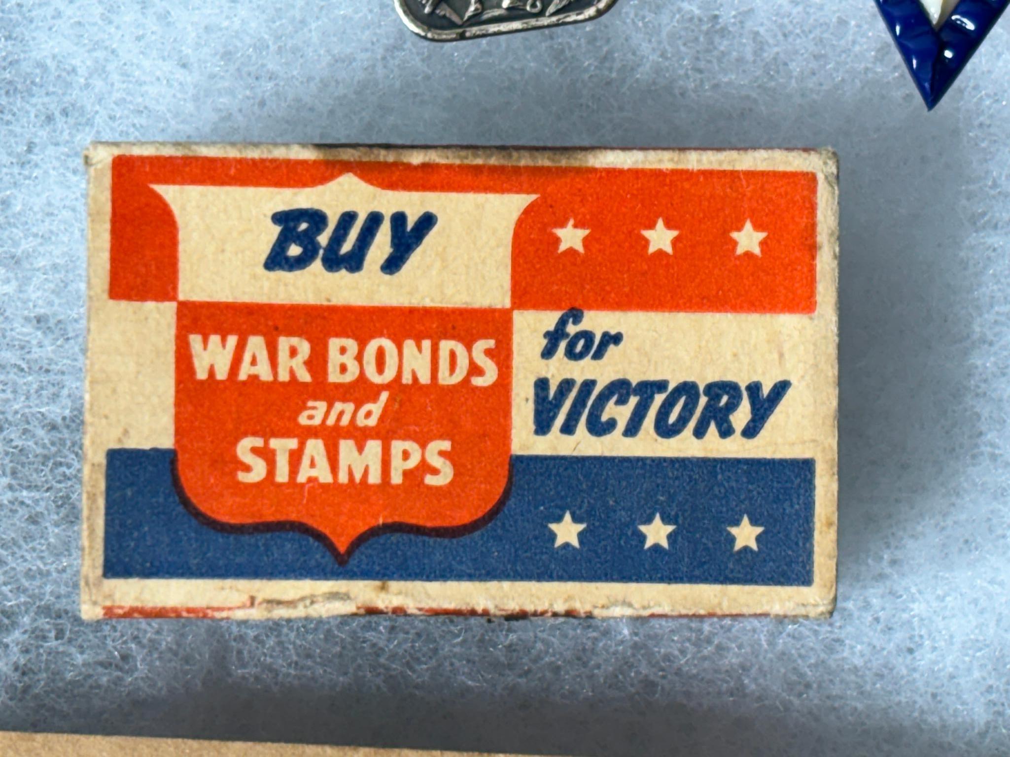 WWII HOME FRONT PATRIOTIC WAR BOND GROUP