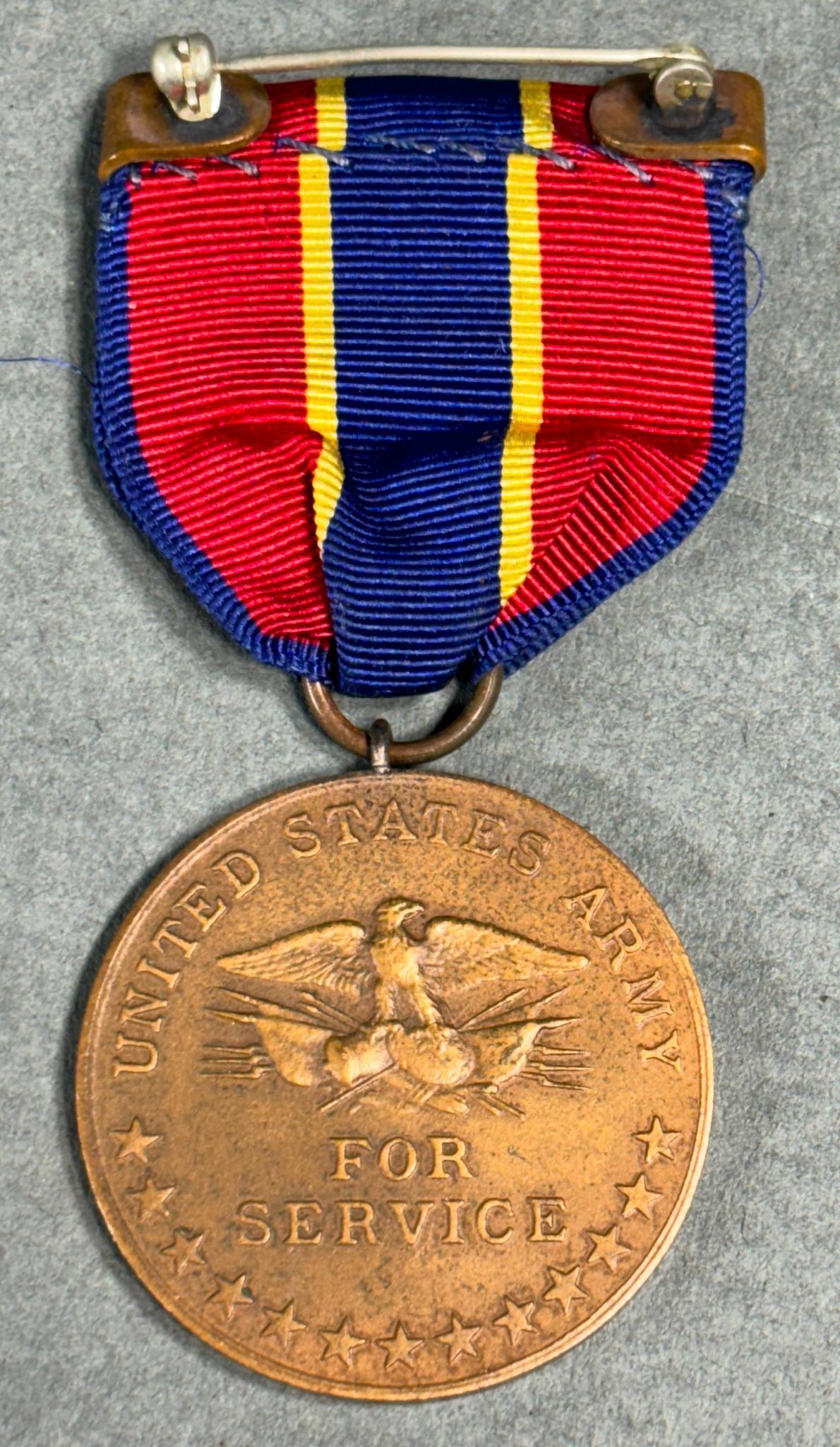 SPAN-AM WAR CUBA OCCUPATION NUMBERED MEDAL