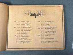 WWI GERMAN CIGARETTE CARD ALBUM DER WELTKRIEG