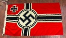 WWII NAZI GERMAN KRIEGSMARINE FLAG - WOOL