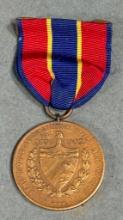 SPAN-AM WAR CUBA OCCUPATION NUMBERED MEDAL