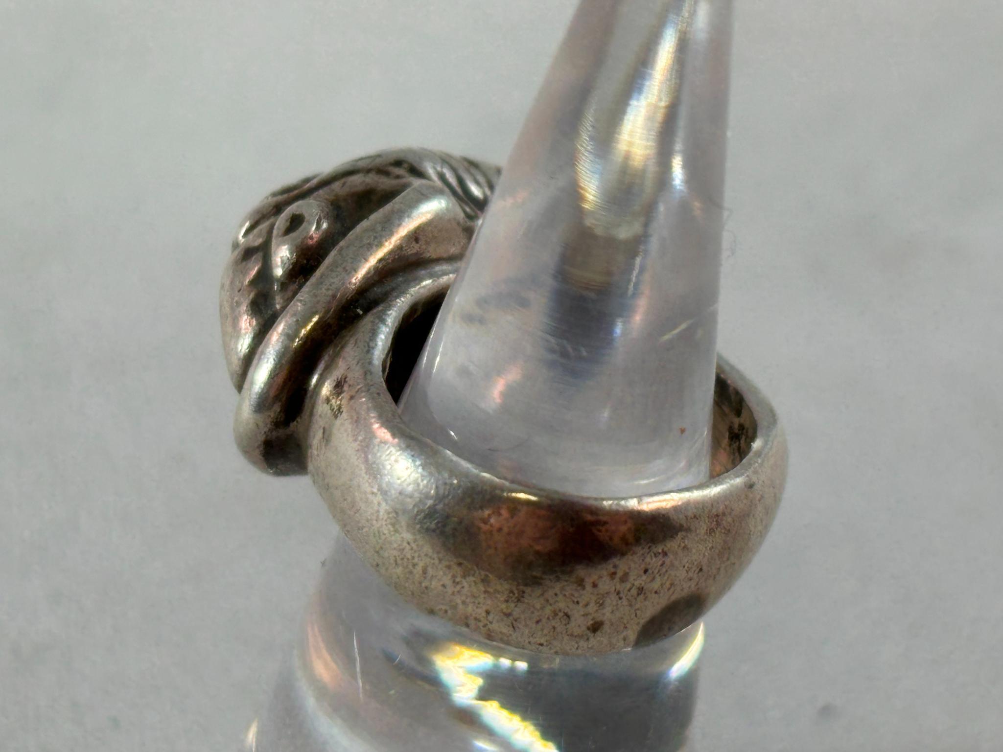 Unusual Trilobite Sterling Silver Ring & Sterling Piece