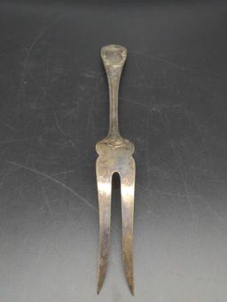 Ornate Buccellati Italy Serving / Carving Fork