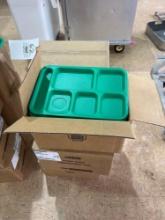 New in box Cambro compartment lunch trays 192