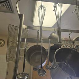 assorted cookware and utensils