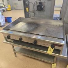 Saturn flat top gas griddle