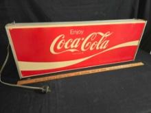 Lighted Coca Cola Sign
