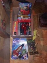 Box of Assorted Small Toys