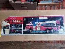 New Bright Fire Engine Toy in Original Box
