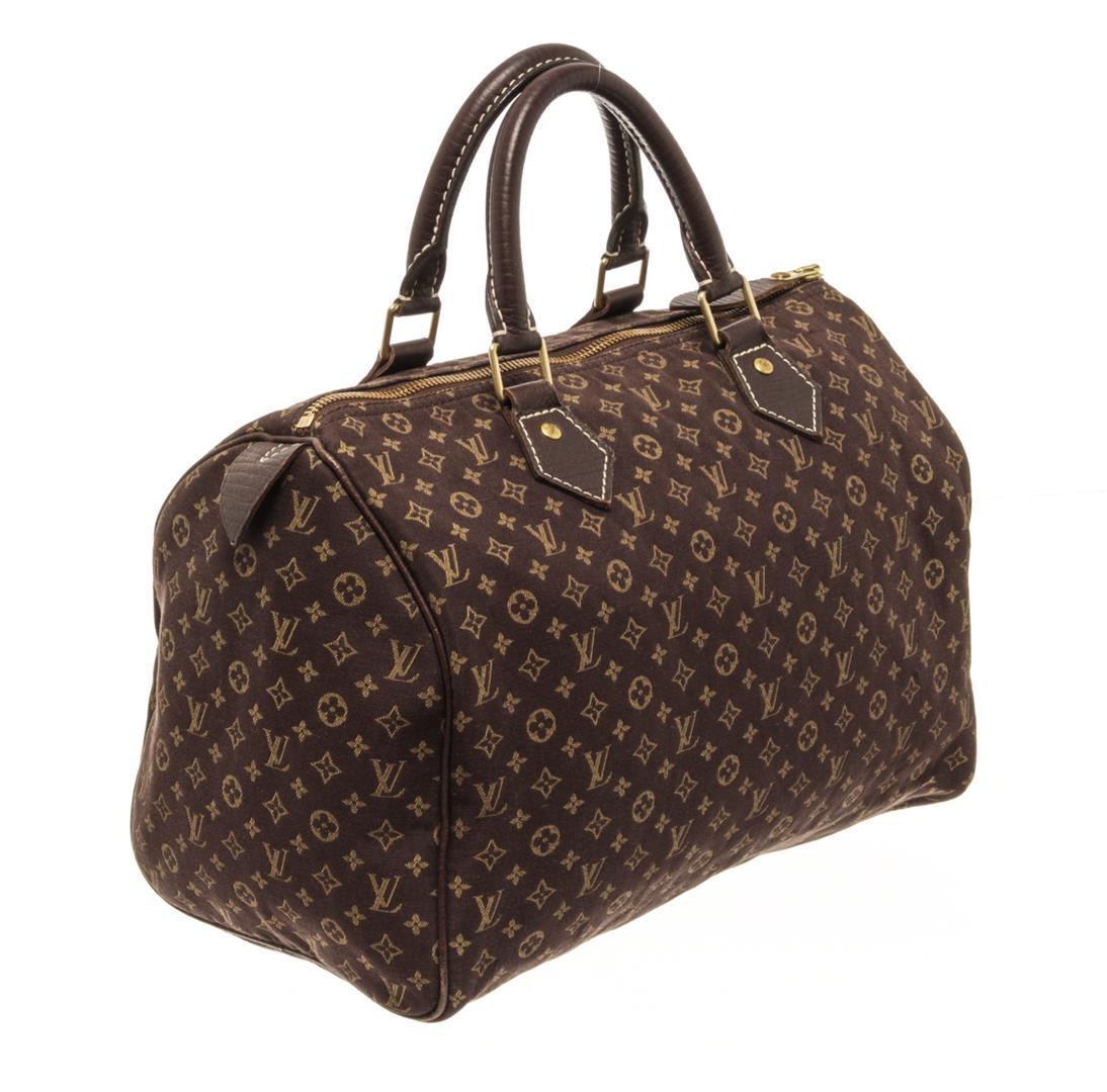 Louis Vuitton Brown Monogram Speedy 30 Handbag