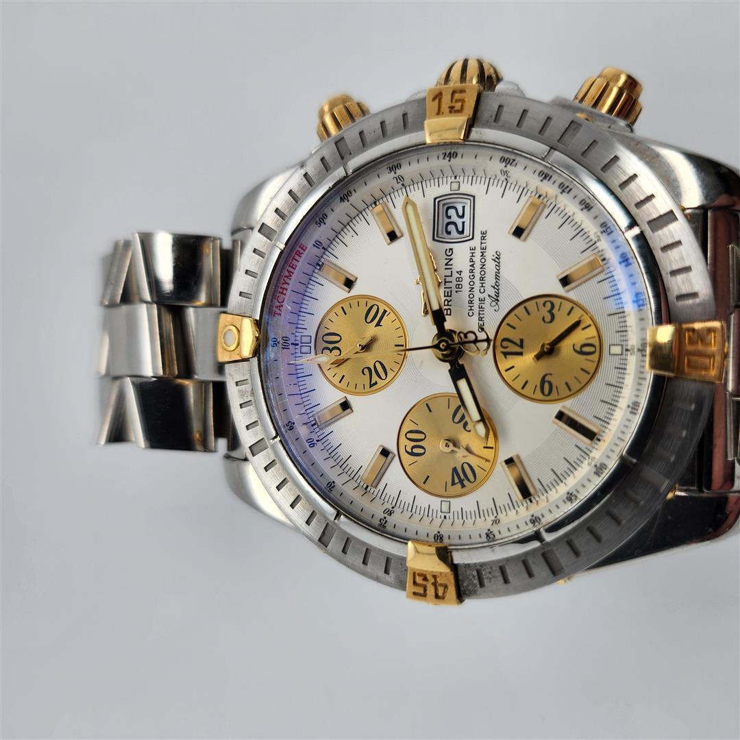 Breitling Men's 1884 Chronographe Certifie Chronometre Evolution Automatic Wrist