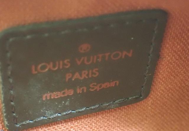 Louis Vuitton Damier Ebene Canvas Geronimos Waist Bag