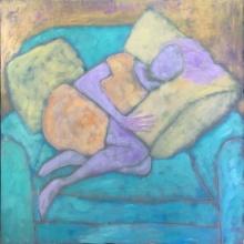 Susan Manders "Curled Up Feeling Cozy"