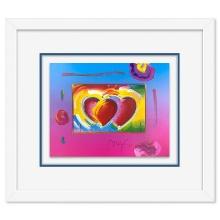 Two Hearts on Blends by Peter Max