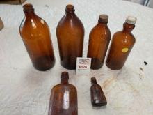 Old Clorox bottles and medicine bottle