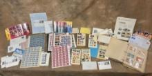 Lot of Sheets of Stamps