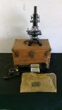 Ernst Leitz Wetzlar Microscope Kit No. 469478