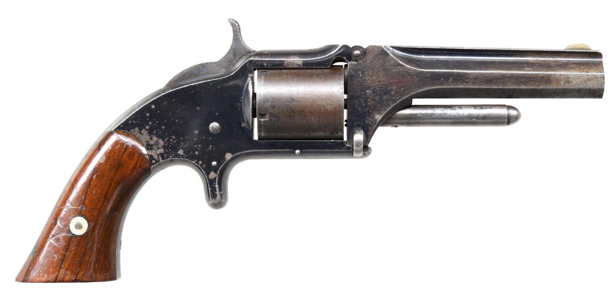 SMITH & WESSON NO 1-1/2 FIRST ISSUE SA REVOLVER.