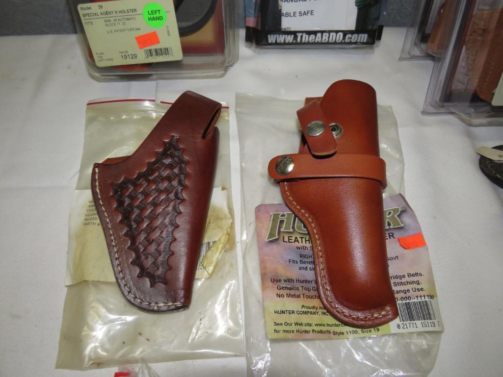 (10) Bianchi, Calco & Other Leather Holsters